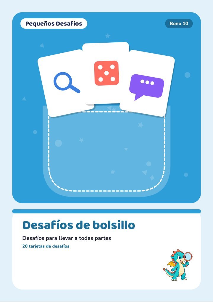 Portada del bono Desafíos de bolsillo